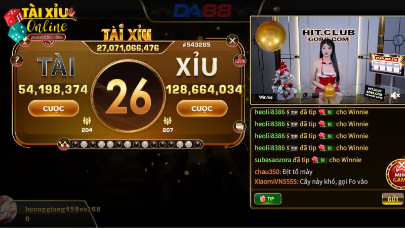 Những phiên bản Tài Xỉu hấp dẫn nhất tại DA88