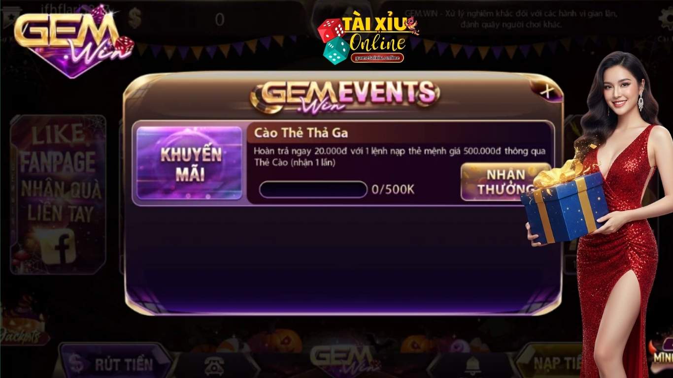 Các chương trình khuyến mãi Gemwin