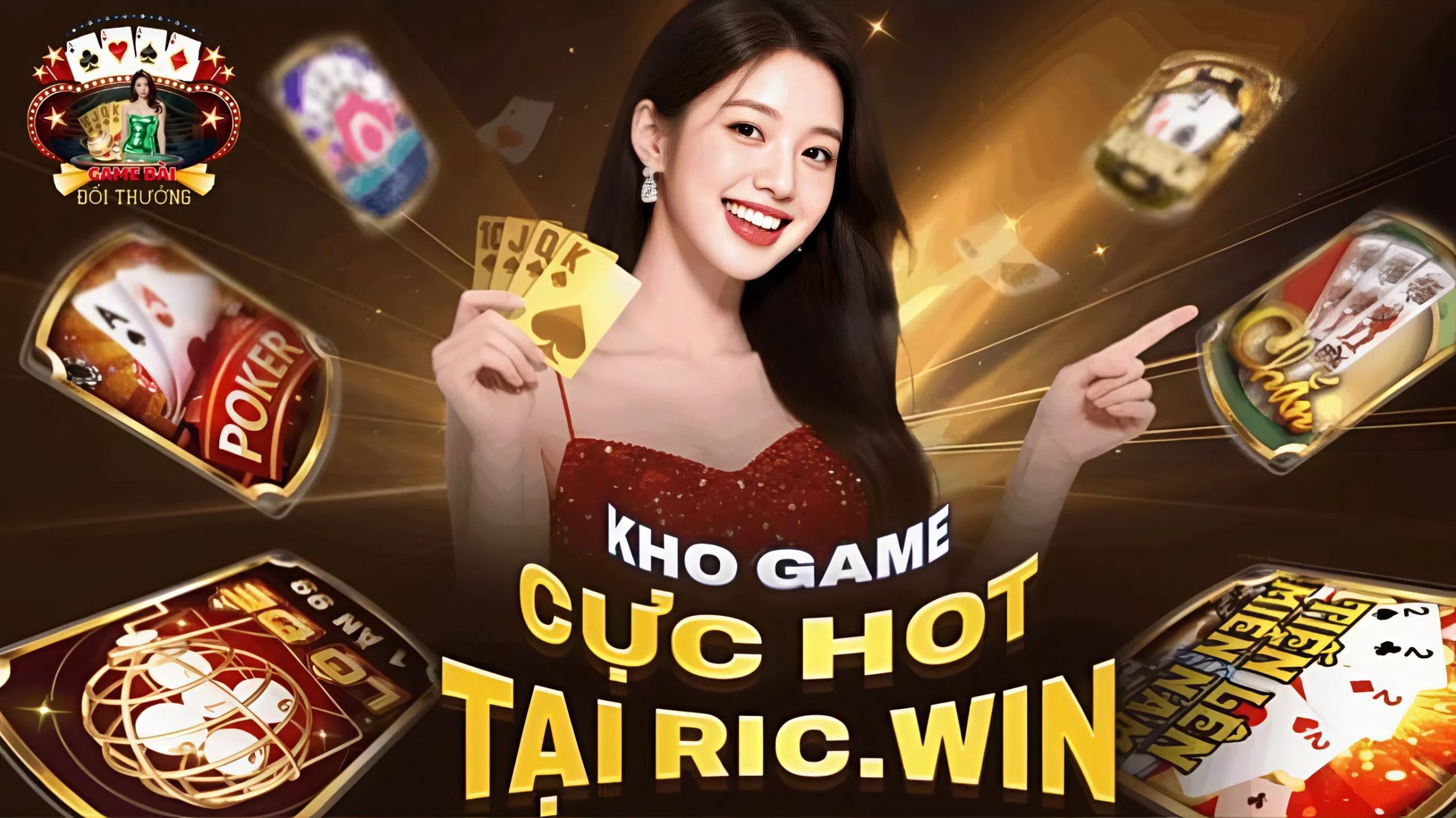 Các sảnh game hấp dẫn tại Ricwin