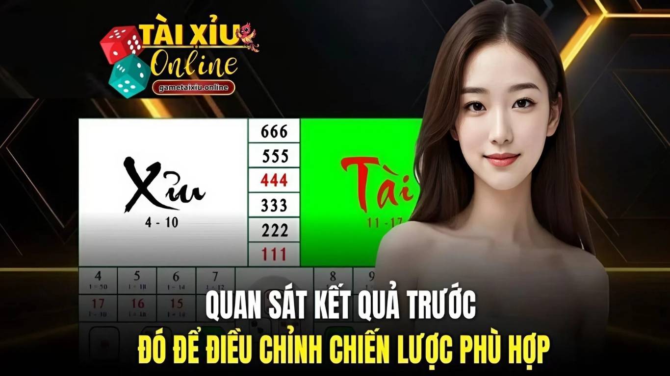 Cách đánh tài xỉu 1 3 2 4