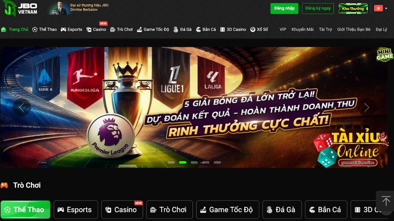 Khái quát về nhà cái JBO