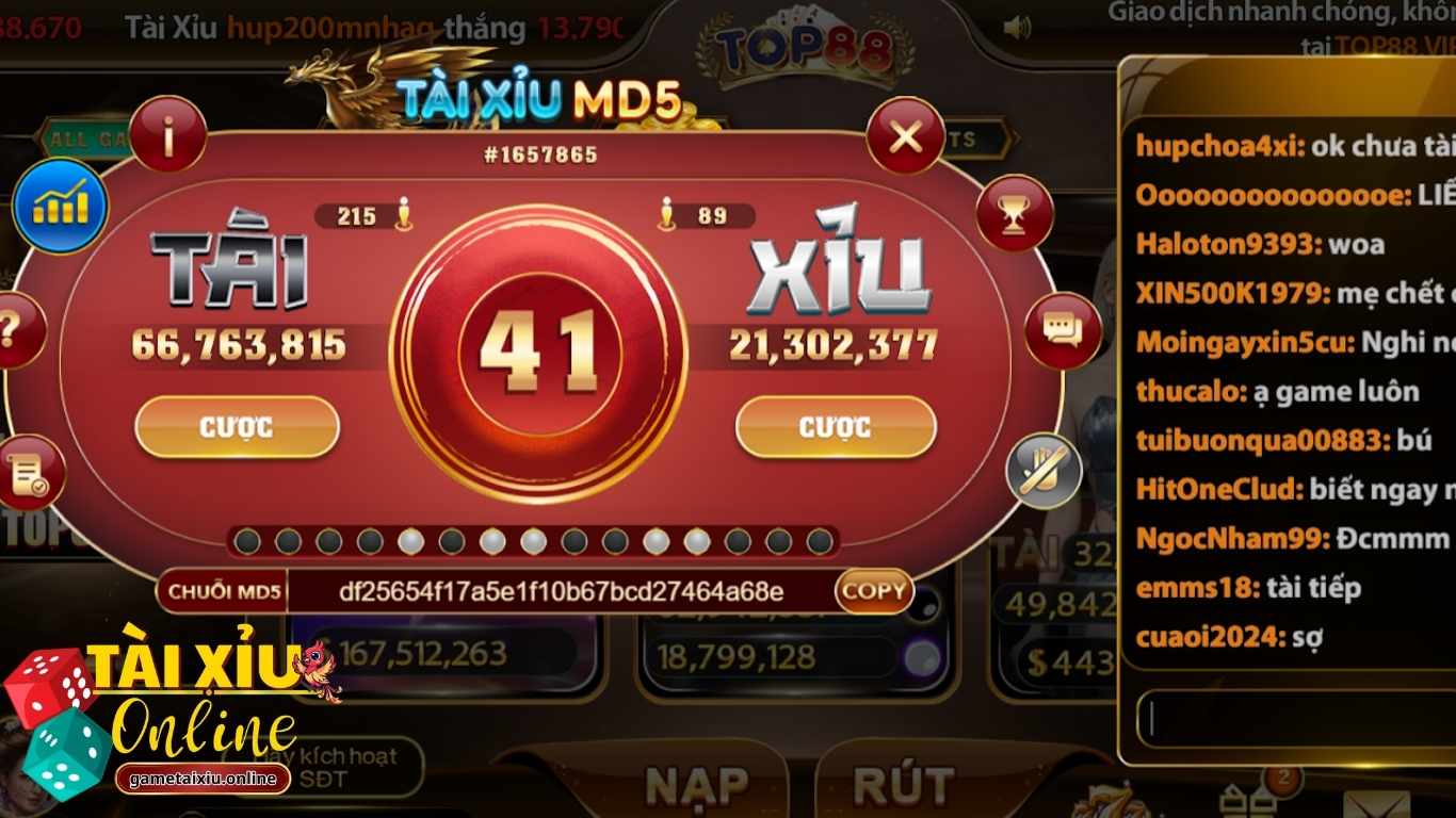 Những ưu điểm khi chơi tài xỉu Top88 