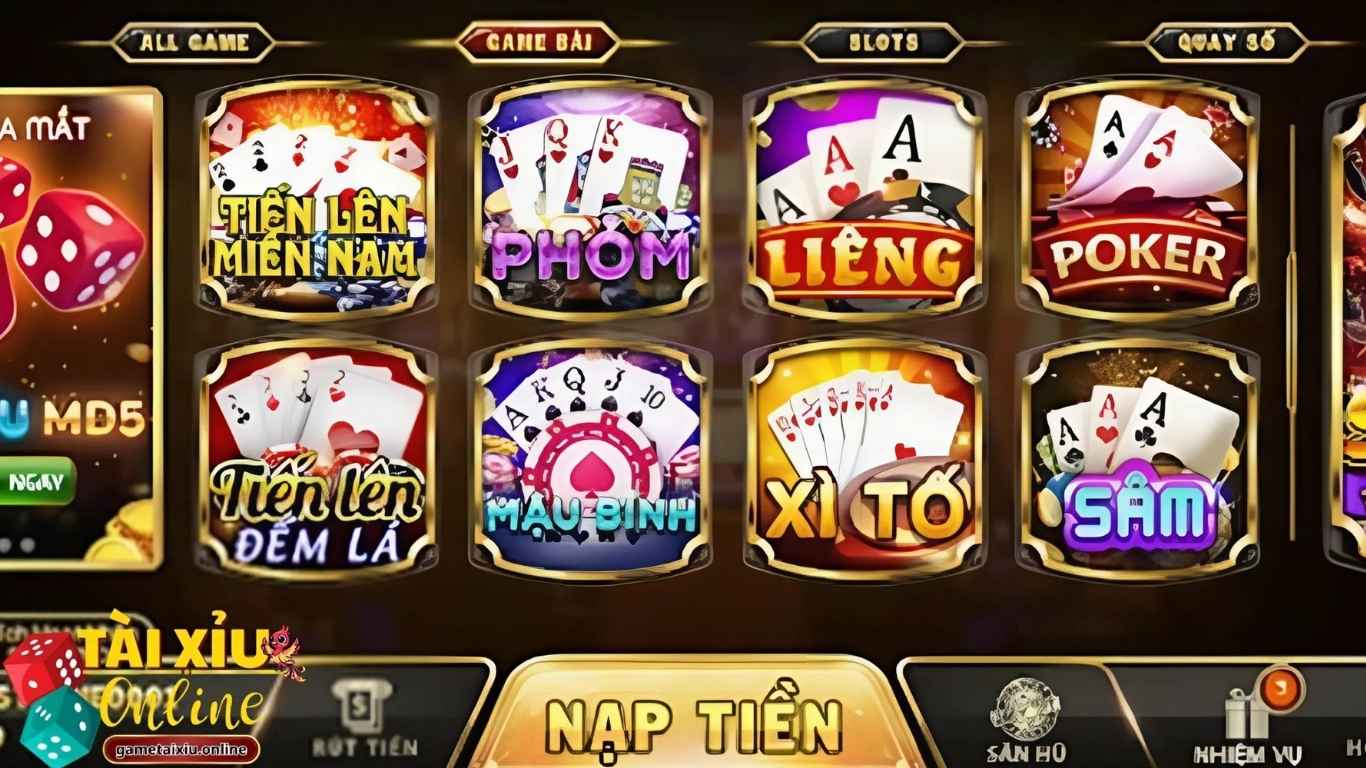 Tổng hợp các sảnh game