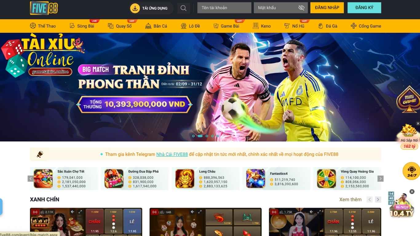 Tổng quan về nhà cái Five88